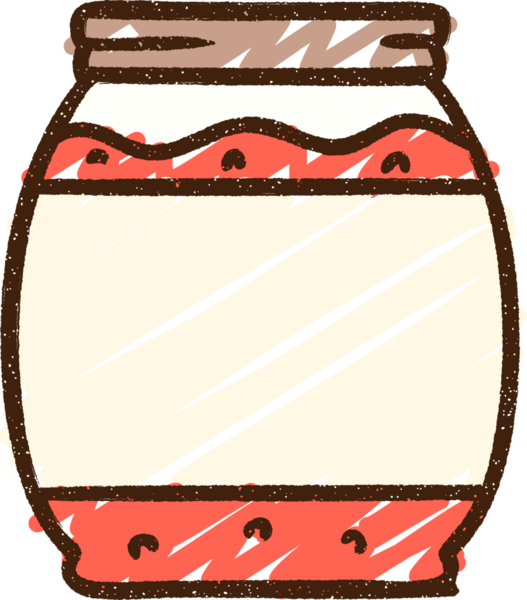 Bir insan tarafından çizilen Jam Jar Chalk çizimi