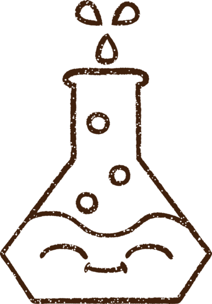 Bilim Deneyi Kömür Çizimi Bir insan tarafından çizildi