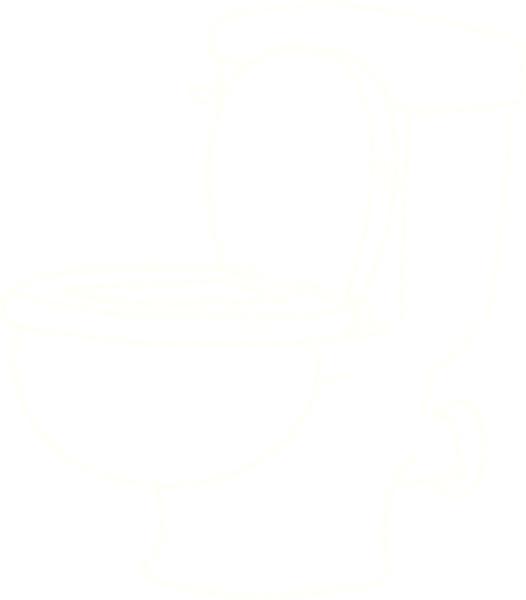 Bir insan tarafından çizilmiş tuvalet tebeşiri.