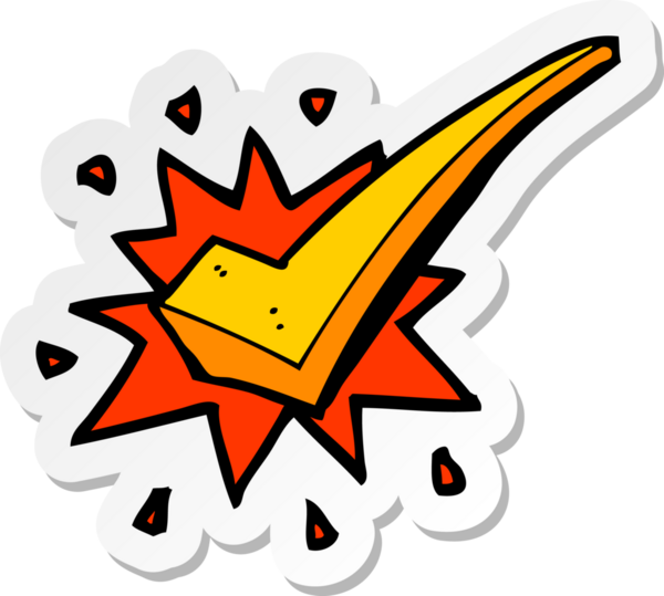 Bir insan tarafından çizilmiş bir çizgi filmin çıkartması.