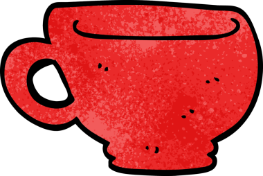 Bir insan tarafından çizilmiş karalama kabı.