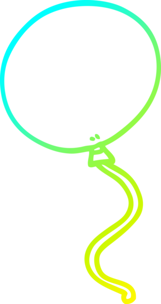 Bir insan tarafından çizilen karikatür balonunun soğuk eğim çizgisi.