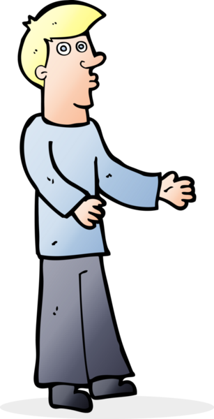 Bir insan tarafından çizilmiş garip bir adam.