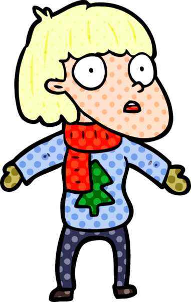 Bir insan tarafından çizilmiş bir karikatür Noel insanı şaşırttı.