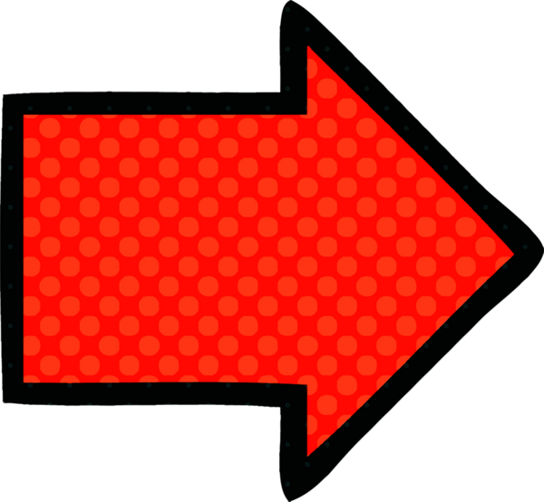 bir insan tarafından çizilmiş ok sembolünün çizgi romanı