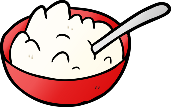 Bir insan tarafından çizilmiş lapa kasesi.