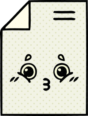 bir insan tarafından çizilmiş bir kağıt parçasının karikatürü.