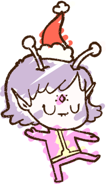 Bir insan tarafından çizilen neşeli uzaylı tebeşiri.