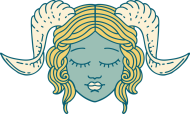 Retro Dövme Biçimi bir insan tarafından çizilmiş karakter yüzüName