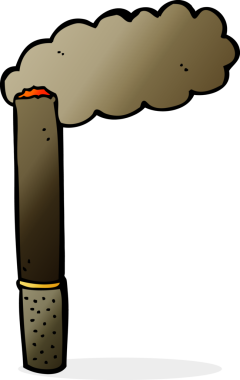 Bir insan tarafından çizilmiş bir puro.