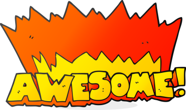 Bir insan tarafından çizilmiş harika serbest çizim çizgi film sembolü