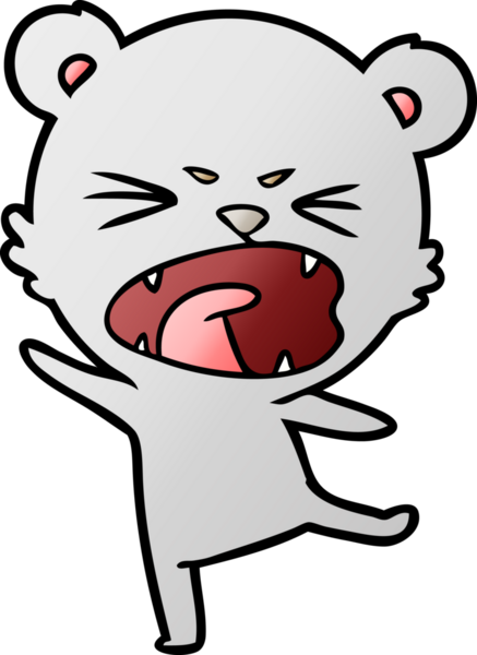 Bir insan tarafından çizilmiş bir çizgi film karakteri.