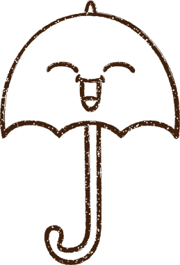 Bir insan tarafından çizilen Şemsiye Kömürü