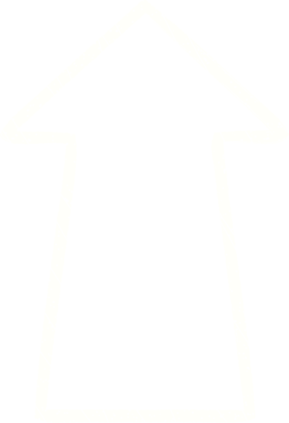 Bir insan tarafından çizilen ok tebeşiri işaretleniyor