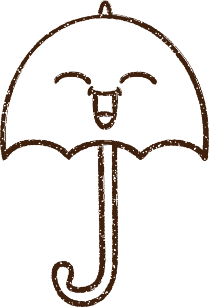 Bir insan tarafından çizilen Şemsiye Kömürü