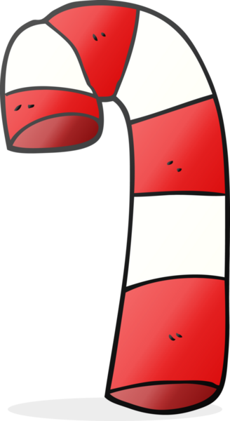 Bir insan tarafından çizilmiş karikatür şeker kamışı.