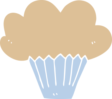 Bir insan tarafından çizilmiş karalama keki.