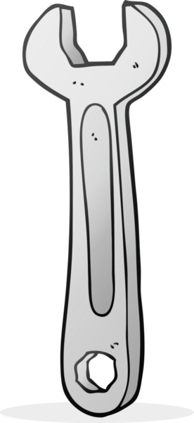 Bir insan tarafından çizilmiş serbest çizgi film anahtarı.