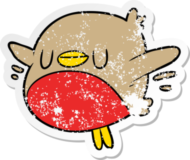 Bir insan tarafından çizilmiş karikatür Noel 'i çıkartması.