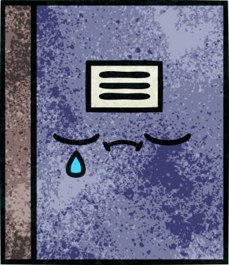 Bir insan tarafından çizilmiş bir defterin retro grunge desen karikatürü