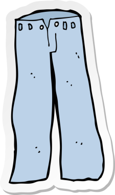 Bir insan tarafından çizilmiş karikatür kotunun çıkartması.