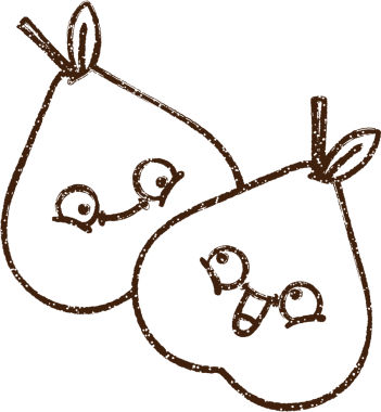 Bir insan tarafından çizilen Mutlu Armutlar Kömürü