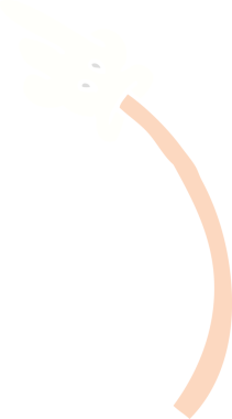 Bir insan tarafından çizilmiş karalama el hareketleri.