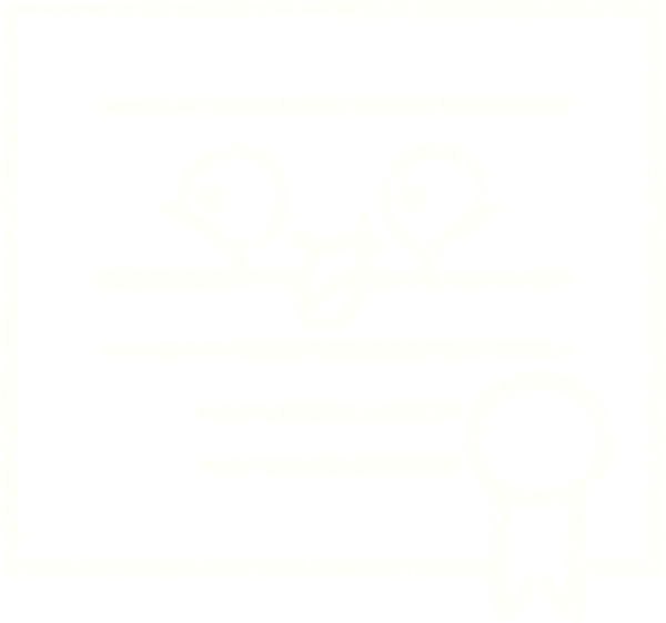 Bir insan tarafından çizilmiş Sertifika Tebeşiri