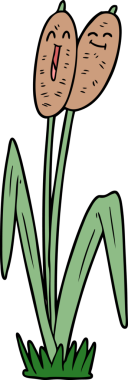 Bir insan tarafından çizilmiş bir karikatür.