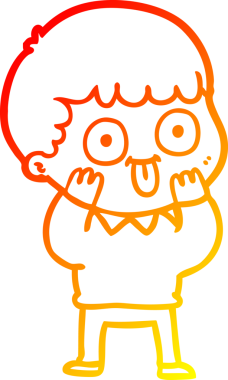 Bir insan tarafından çizilmiş çizgi film karakteri.