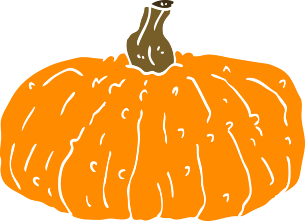 Bir insan tarafından çizilmiş karalama balkabağı.