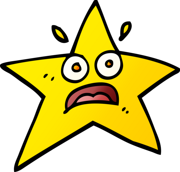 bir insan tarafından çizilmiş komik vektör gradyan çizim çizimi