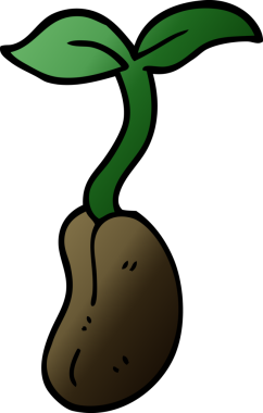 Bir insan tarafından çizilmiş bir fidyenin karalaması.