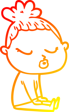 Bir insan tarafından çizilmiş, karikatür çizimi.