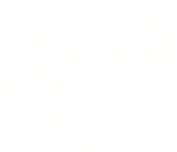 Bir insan tarafından çizilen Küçük Kedi Tebeşiri