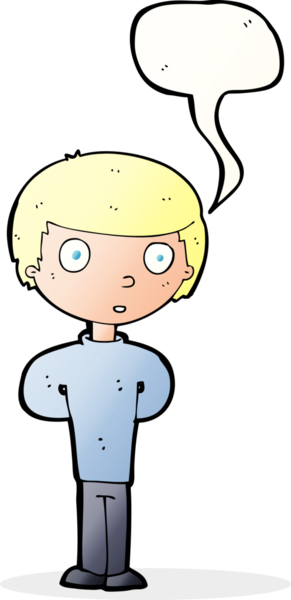 Bir insan tarafından çizilmiş, konuşma balonu olan endişeli bir adam.