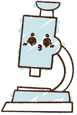 Bir insan tarafından çizilmiş ilginç mikroskop tebeşiri