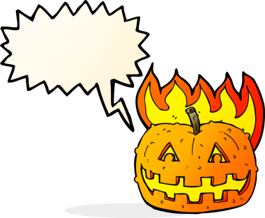 Bir insan tarafından çizilmiş balkabağı.