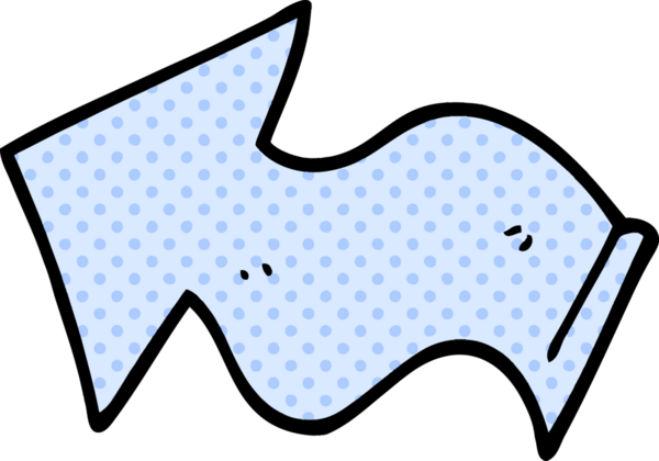 Bir insan tarafından çizilmiş karalama işaretli ok