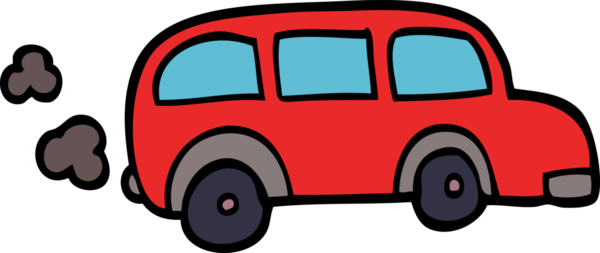 Bir insan tarafından çizilmiş bir otobüsün çocuk çizimi