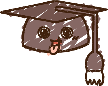 Mezuniyet Şapka Tebeşiri Bir insan tarafından çizilmiş