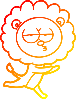 Bir insan tarafından çizilmiş, çizgi film karakteri.