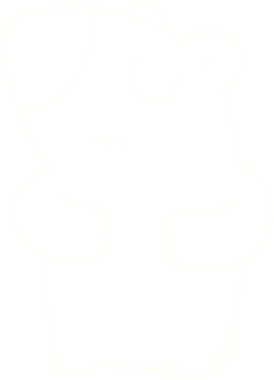 Bir insan tarafından çizilen Kutup Ayısı Tebeşiri