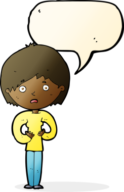 Çizgi filmdeki kadın 