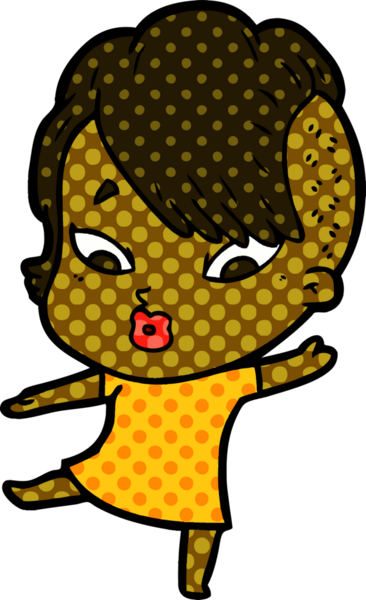 Bir insan tarafından çizilmiş bir karikatür.