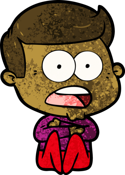 Bir insan tarafından çizilmiş bir karikatür.