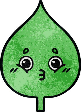 Bir insan tarafından çizilmiş dışavurumsal yaprağın grunge deseni.