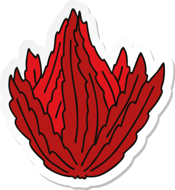 Bir insan tarafından çizilmiş garip bir el etiketi.