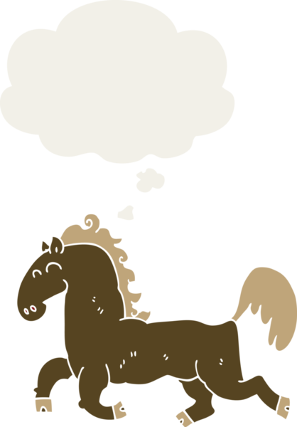 Düşünce baloncuklu çizgi film aygırı bir insan tarafından çizilmiş.