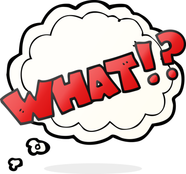 Serbest çizilmiş düşünce balonu karikatürü ne diye bağırıyor? Bir insan tarafından çizilmiş.